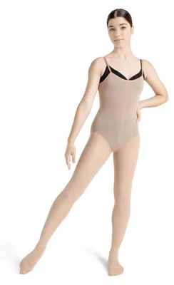 Image de Legging de sport pour femmes Capezio, ultra-doux, couleur nude, taille S/M