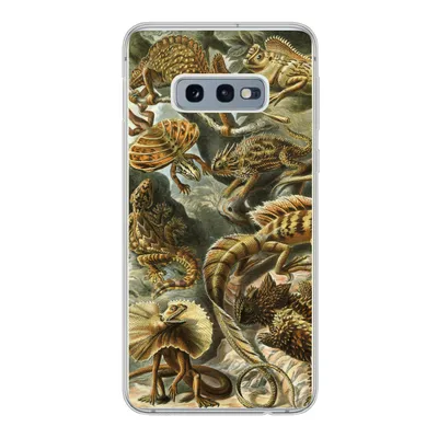 Produktbild von MuchoWow® Handyhülle Schutzhülle Hülle für Samsung Galaxy S10e Lacertilia - Alte Meister - Kunst Silikon Softcase Handy Hülle - Handy