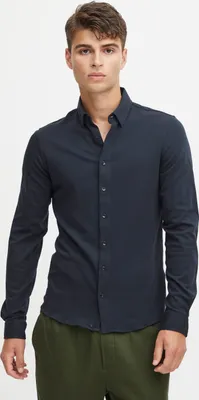 Produktbild von Casual Friday CFArthur Herren Hemd Langarmhemd Herrenhemd mit Hemdkragen Knöpfen 3-Knopf-Manchette Stretch-Anteil Baumwollmischung Slim fit