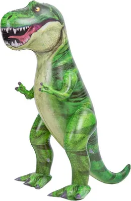 Zdjęcie produktu dla Dmuchany dinozaur T-Rex 76,2 cm zielony - urodziny dla dzieci i impreza na basenie