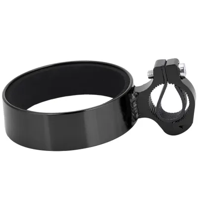 Immagine prodotto di Portaborraccia in alluminio per bicicletta, portabevande per bottiglia d'acqua e tazza da caffè, accessorio per bicicletta, nero