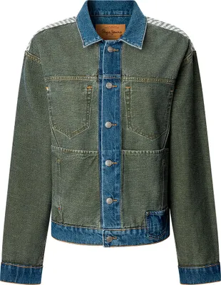 Produktbild von Pepe Jeans W11 Reverse Jeansjacke Grün L Frau Grün L