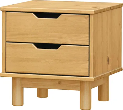 Obrázek produktu pro Noční stolek 2 zásuvky BONITO 2 vosk