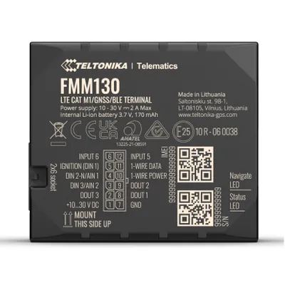 Obrázek produktu pro Teltonika FMM130 CAT M1/GSM/GNSS/BLE-Terminal int. Antenne Pufferbatterie