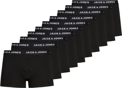 Produktbild von Jack & Jones Solid Boxershorts 10 Einheiten Schwarz XL Mann Schwarz XL