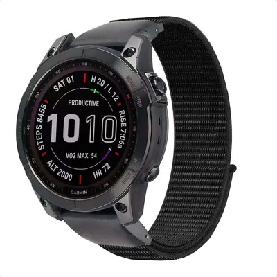 Image de imoshion QuickFit® Nylon strap - Garmin 20 mm connector - Size L/XL - Black