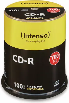 Produktbild von Intenso CD-R 700Mb 52x spindel (100)