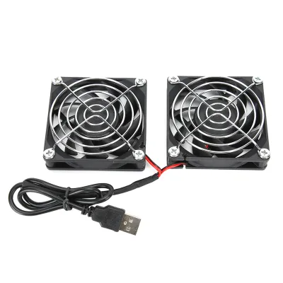 Obrázok produktu pre Chladiaci ventilátor USB, ventilátor routera pre Tengda, chladič routera, ventilátor chladenia routera, nástroj na odvod tepla