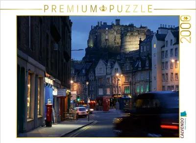 Produktbild von CALVENDO Puzzle Edinburgh, Grassmarket 2000 Teile Puzzle quer | 2000 Teile Lege-Größe 90x67cm Foto-Puzzle für glückliche Stunden