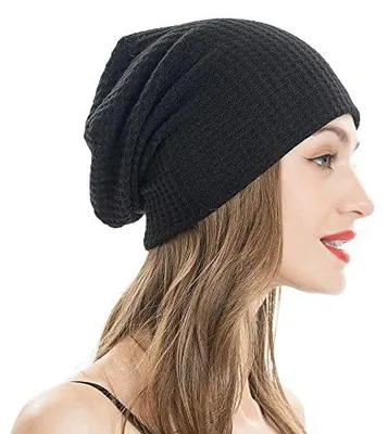 Zdjęcie produktu dla Czapka slouch beanie letnia lekka z dżerseju damska męska