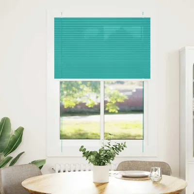 Produktbild von vidaXL Plissee Petrolgrün 95x150 cm Stoffbreite 94,4 cm Polyester