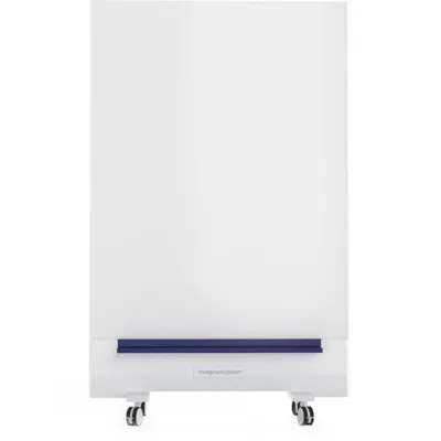 Produktbild von Magnetoplan Infinity Wall Mobil Whiteboard - 98x153cm - emaillierte Oberfläche - Weiß