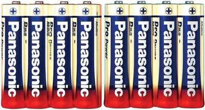 Image de Panasonic Pro Power AAA 4+4 Alcaline 1.5V Pile non rechargeable (136005)
