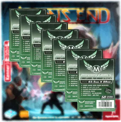Produktbild von Mayday Premium Sleeves Kartenhüllen 7077 Vorteilspack für Aeons End