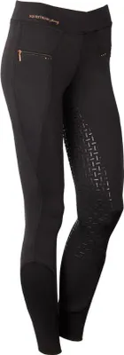 Obrázek produktu pro Harrys Horse dámské dívčí jezdecké kalhoty Equitights Marydale Full Grip black FS20, velikost:36