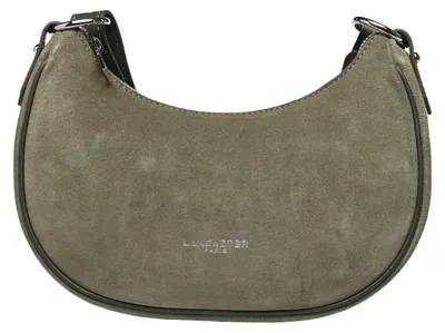 Image de Lancaster Sac besace Zippé S Suède Kaki Foncé
