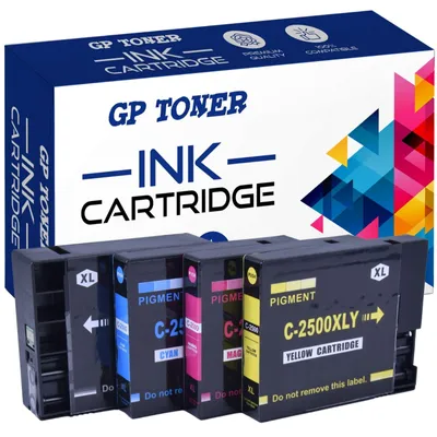 Zdjęcie produktu dla 4x Tusze do Canon PGI-2500 IB4050 IB4150 MB5050 MB5150 MB5155 MB5350