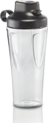 Obrázok produktu pre Bosch MMZBT01B, Fľaša pre mixér, Čierna, Priehľadná, 147 g, 110 mm, 124 mm, 267 mm