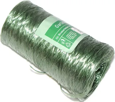 Produktbild von Bindebast, Binde Bast Kunststoffband, Gartenbast, Grün , 500 Metter