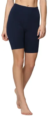 Produktbild von Bellivalini Damen Kurze Leggings aus Baumwolle BLV50-157 (Marineblau, L)