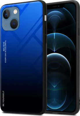 Image de Cadorabo Housse pour Apple iPhone 13 MINI Housse de protection en noir Housse pour portable TPU Etui Cover Case Tempered Glas