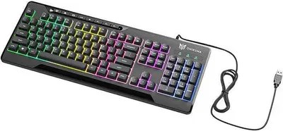 Produktbild von ONIKUMA G32 RGB-Gaming-Tastatur (Schwarz)