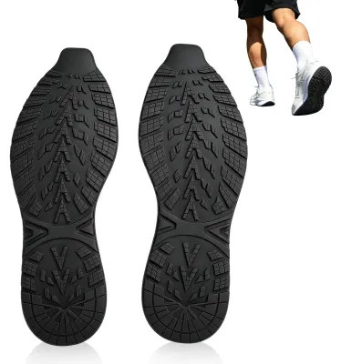 Imagen del producto de Suelas de zapato de repuesto, antideslizantes, cortables, talla 41-44, para la reparación de zapatillas deportivas