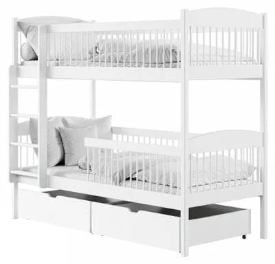 Obrázek produktu pro Dřevěná patrová postel NANO 80x180