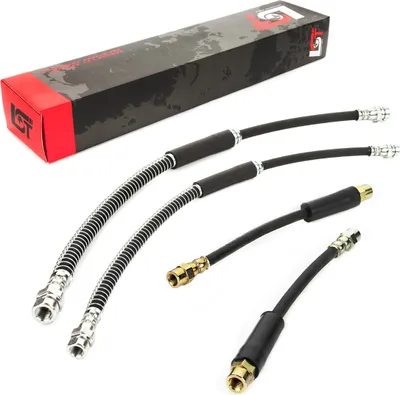 Produktbild von 2x Bremsschlauch vorne hinten für AUDI A3 8P SEAT LEON SKODA SUPERB VW GOLF V VI