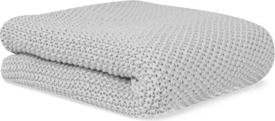 Obrázek produktu pro Dětská pletená deka organická bavlna 70x90cm Grey