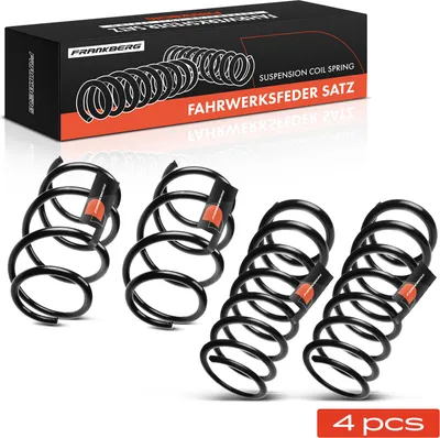 Produktbild von Frankberg 4x Fahrwerksfeder Vorne Hinten für BMW 5er E60 2003-2010