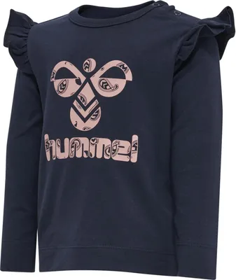 Produktbild von hummel hmlARTEMIS T-SHIRT L/S - BLACK IRIS - 80