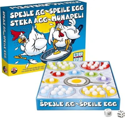 Produktbild von Würfelspiel für die ganze Familie – ab 3 Jahren, 2-4 Spieler, kurze Spielzeit