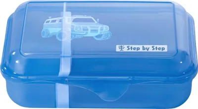 Image de Step by Step boîte à déjeuner Lunchbox Police Truck Charly bleu marine