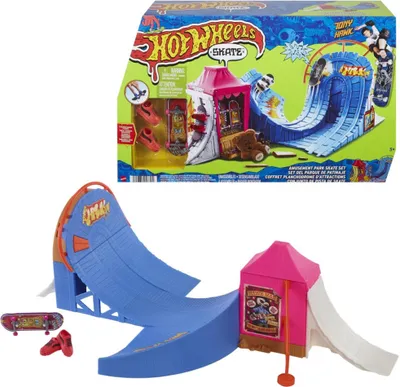Produktbild von Hot Wheels Action HGT95, Griffbrett-Set, 5 Jahr(e), AAA, Kunststoff, Mehrfarbig