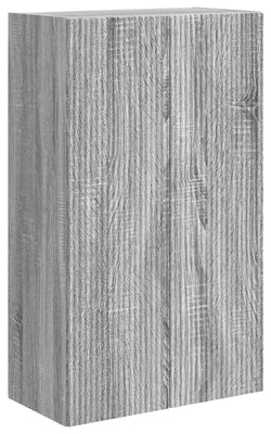 Produktbild von vidaXL TV-Wandschrank 59,5 x 31 x 100 cm Sonoma-Grau Holzwerkstoff