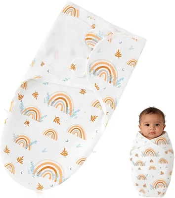 Imagen del producto de Saco de dormir para bebé, transpirable, de 73x50 cm, para bebés de 0 a 3 meses, para un sueño seguro