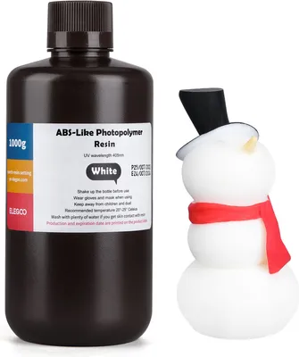 Produktbild von ELEGOO ABS-like Resin 1kg, weiß
