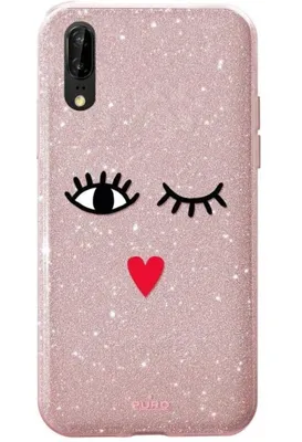 Produktbild von Cover EYES Rose-Gold für Huawei P20 5,8"