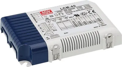 Image de MEANWELL LCM-40, alimentation d'installation, 42W 0,35A-1,05A CC