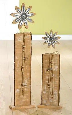 Produktbild von Gilde Holz Ständer Blume 41218 H 65 cm x B 20 cm x T 7 cm
