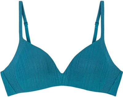 Produktbild von Triumph Body Make-up Patchwork P Ex, Farbe: Blue Coral Z4/6169, Größe: 75C Schalen-BH