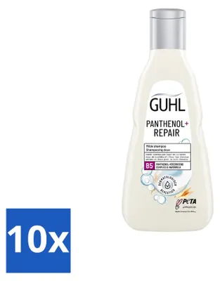 Produktbild von 10 x Guhl Panthenol+ Repair Shampoo - 250 ml - Vorteilspackung - 10 Stücke