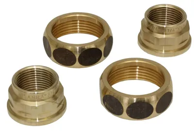 Produktbild von Pumpenverschraubungs-Set aus Rotguss DN 20 IG x 32 IG