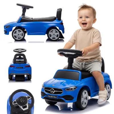 Obrázek produktu pro Dětské autíčko od 1 roku Mercedes C-Class  modré
