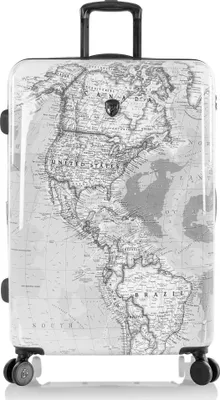 Immagine prodotto di HEYS carrello Journey 3G Trolley 30" Black / White Map bianco