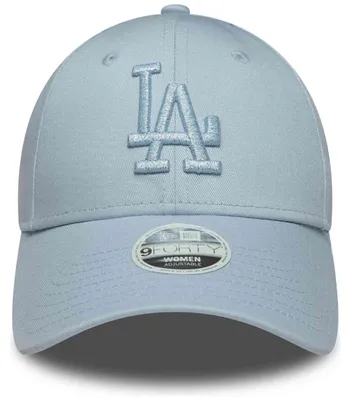 Produktbild von New Era Women MLB 9FORTY Cap Metallic Logo Los Angeles Dodgers pastel blue