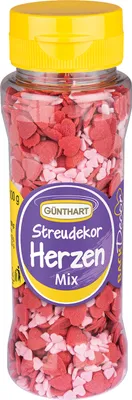 Produktbild von Günthart Streudekor, Herz-Mix 100 g