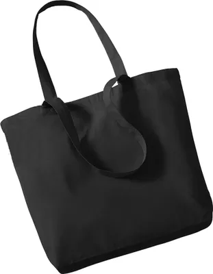 Immagine prodotto di Westford Mill Borsa per la spesa in Cotonelogico, 16 litri (2 pezzi/confezione) BC4547 (taglia unica) (nero)