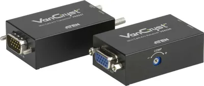 Productafbeelding van ATEN VE022-AT-G, 1920 x 1200 pixels, AV-zender en -ontvanger, 150 meter, Kabel, Zwart